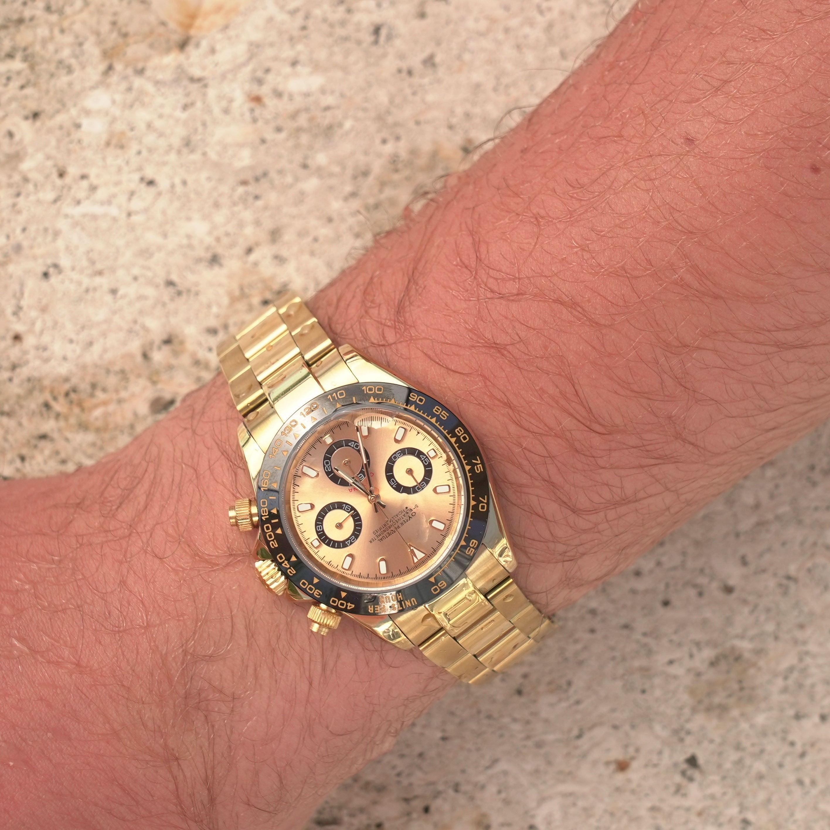 Racing Chronograph 40 mm – Gull/Sort