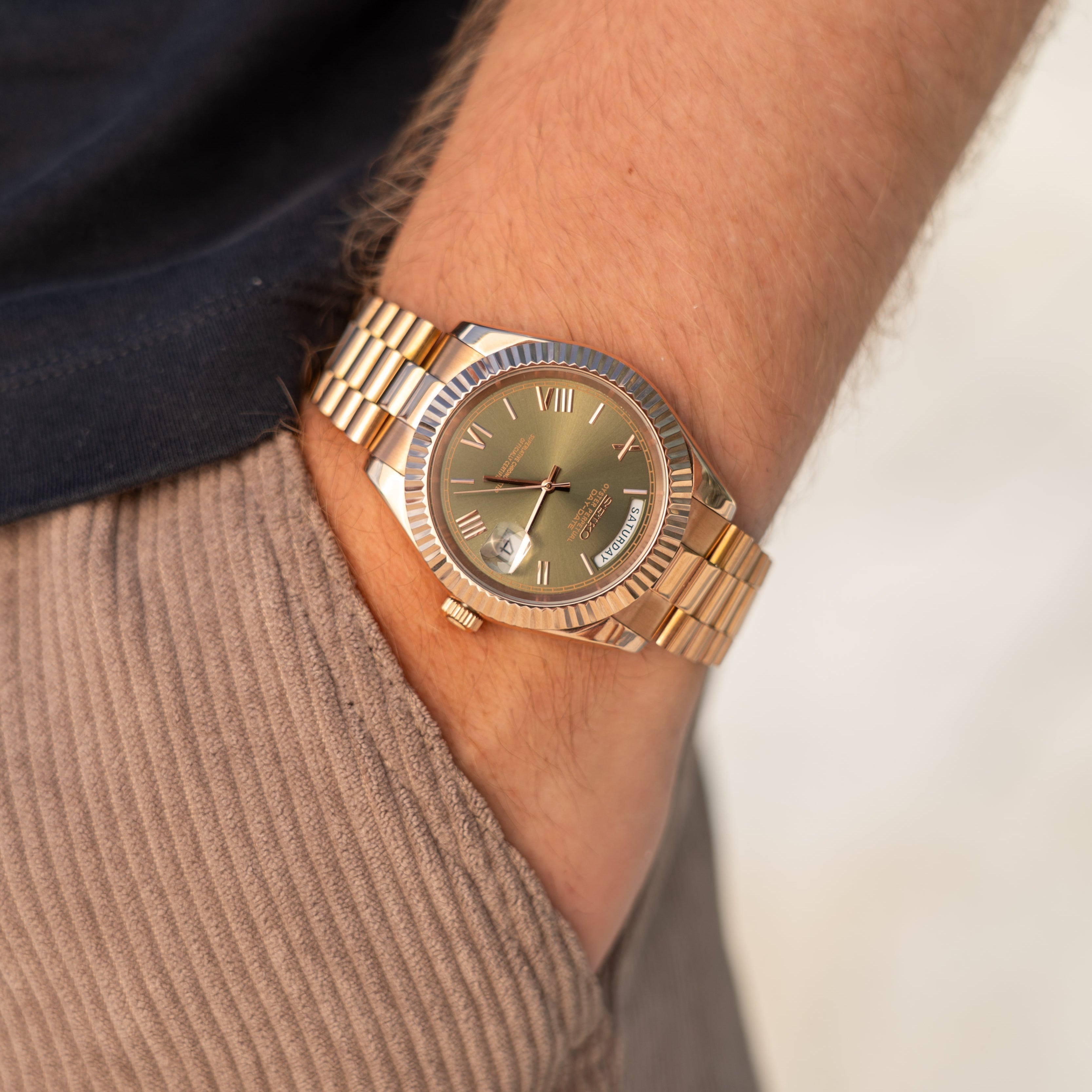 Seikodate Olive︱Oro rosado