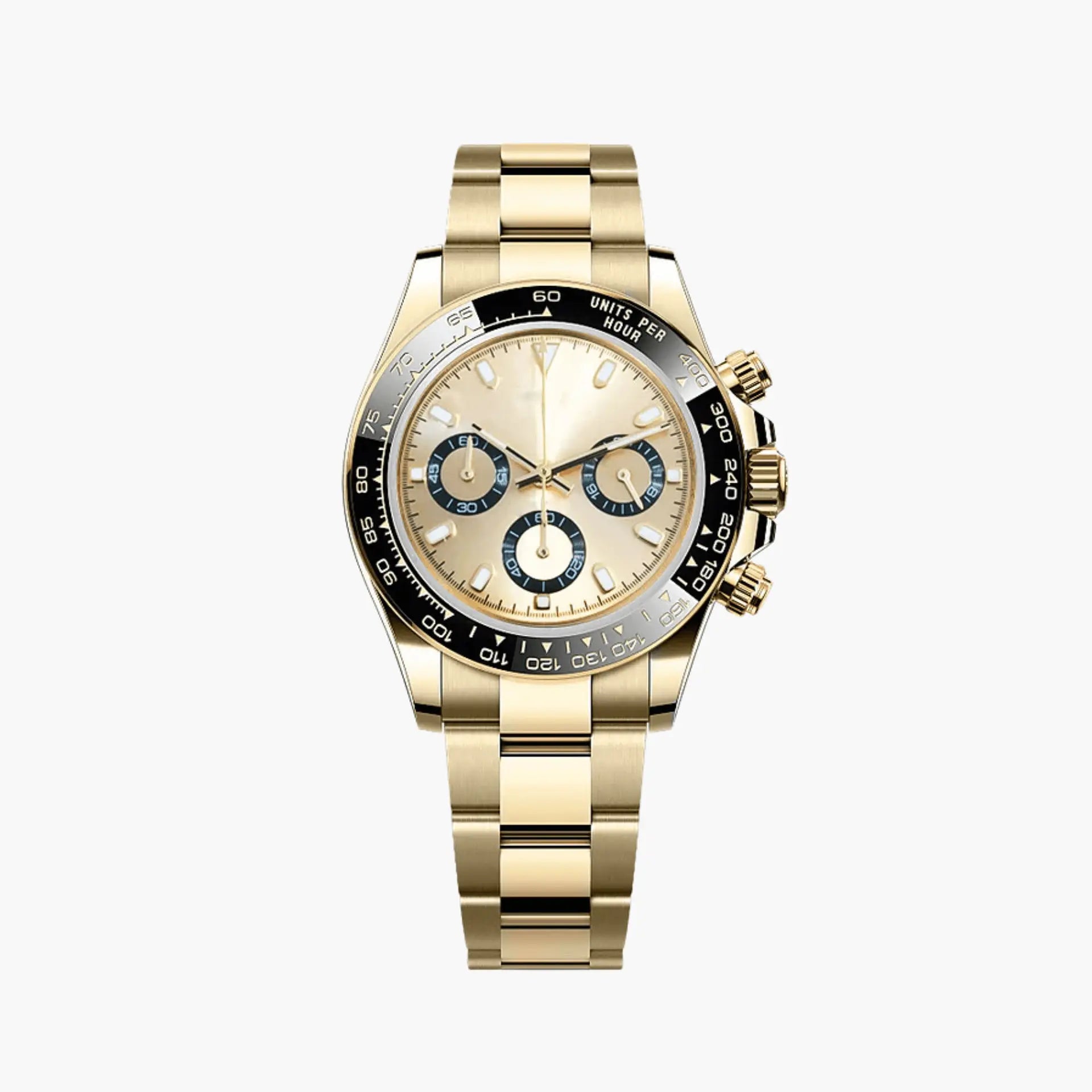 Racing Chronograph 40 mm – Gull/Sort