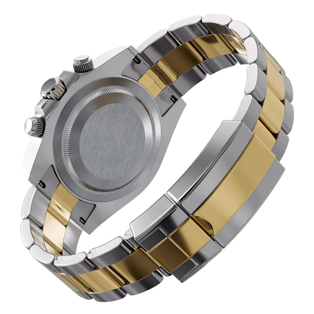 Racing Chronograph 40 mm – Tofarget, Hvit Skive
