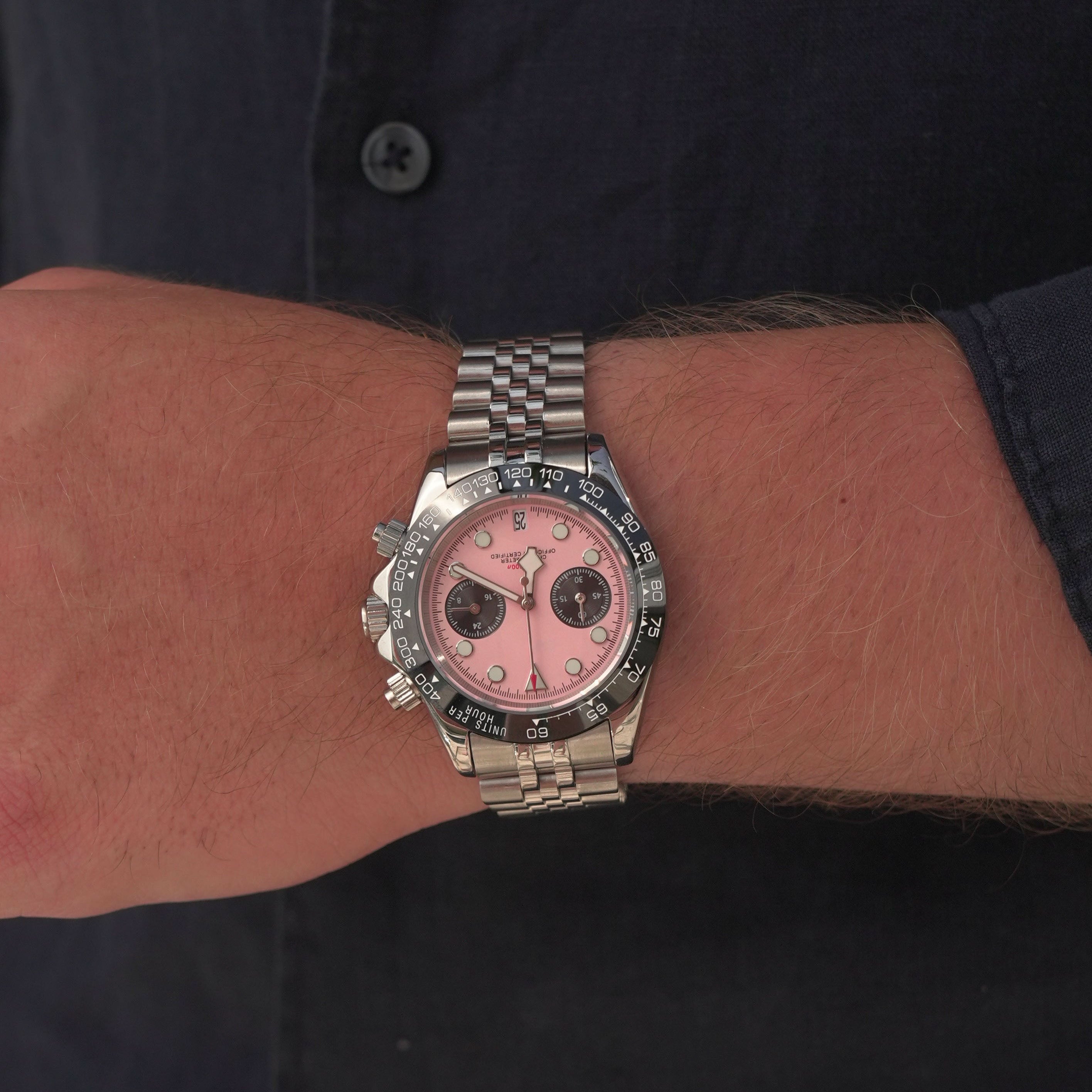 Racing Chronograph 40 mm – Miami Rosa