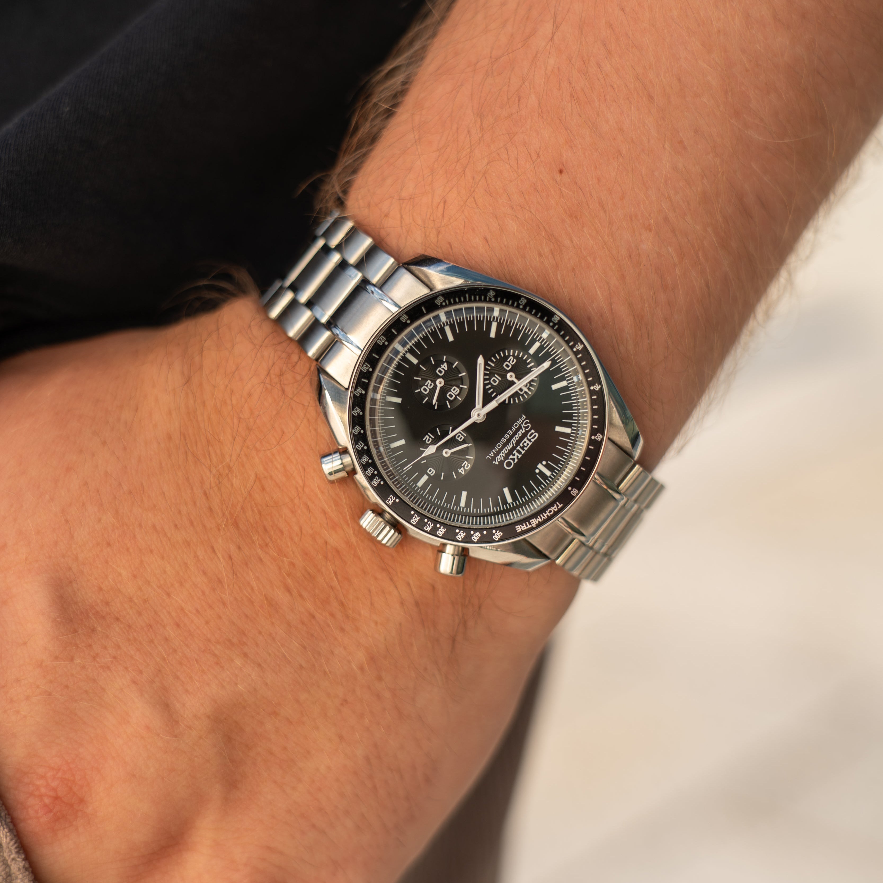 Seiko veloz negro