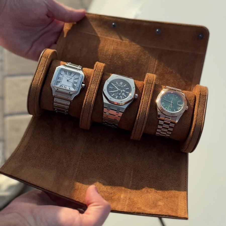 Estuche de Viaje para 3 Relojes