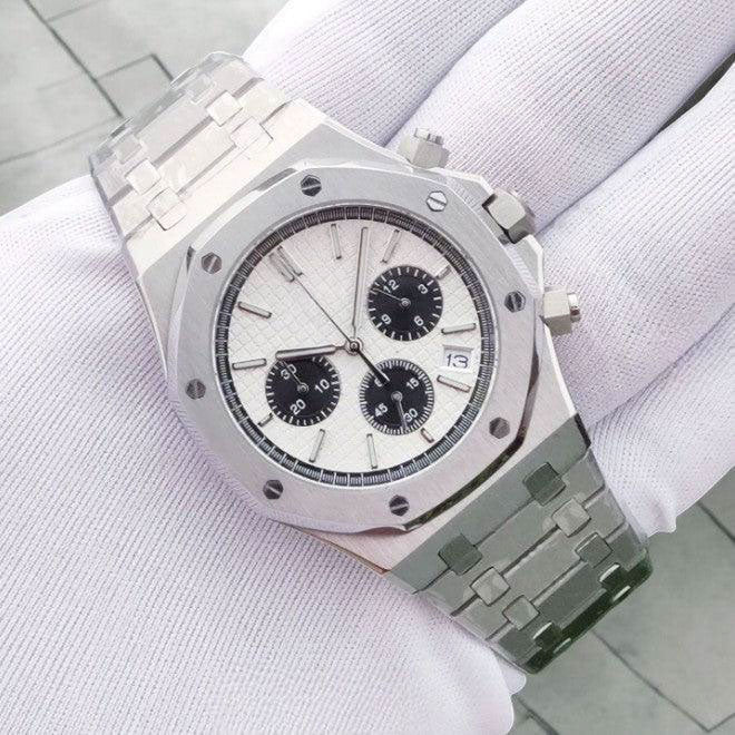 Oktagonal Sportsklokke Chronograph – Panda