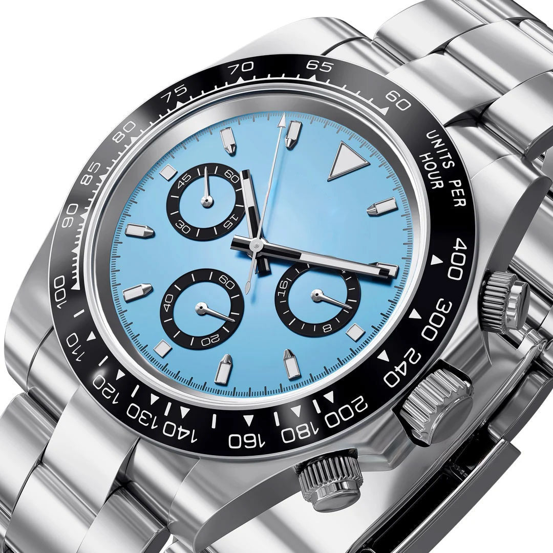 Racing Chronograph 40 mm – Blå Skive